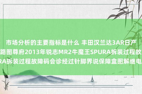 市场分析的主要指标是什么 丰田汉兰达3AR日产途乐Y60维修手册电路图尊府2013年锐志MR2牛魔王SPURA拆装过程故障码会诊经过针脚界说保障盒图解继电器图解线束走